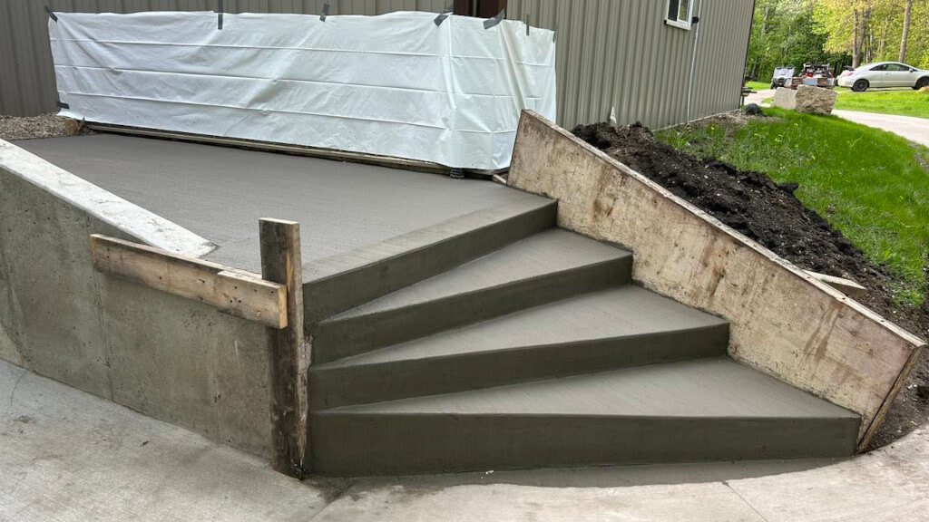concrete stair